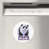 Papa Panda Bear Magnet (In Situ (Geschirrspüler))