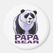 Papa Panda Bear Magnet (Vorne)