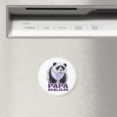 Papa Panda Bear Magnet (In Situ (Geschirrspüler))