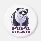 Papa Panda Bear Magnet (Vorne)