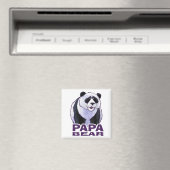 Papa Panda Bear Magnet (In Situ (Geschirrspüler))