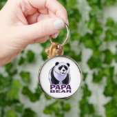 Papa Panda Bear Schlüsselanhänger (Hand)
