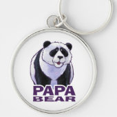 Papa Panda Bear Schlüsselanhänger (Vorne)