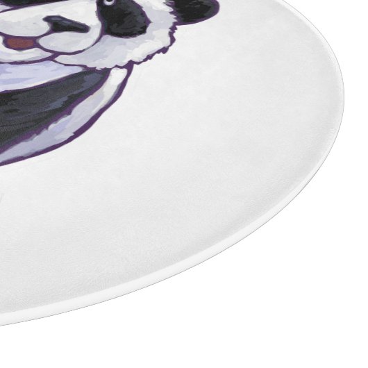 Papa Panda Bear Schneidebrett (Ecke)