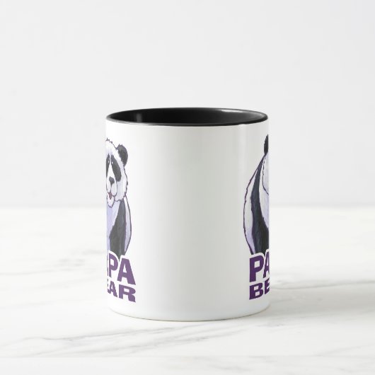Papa Panda Bear Tasse (Zentrum)
