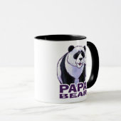 Papa Panda Bear Tasse (VorderseiteRechts)
