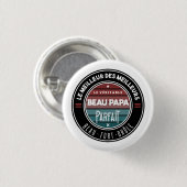 Papa parfait button (Vorne & Hinten)