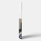 Papa photo with dark blue text Case-Mate iPhone hülle (Rückseite / Rechts)