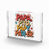 Papa Pito Pappy Pawer Fotoblock (Rechts)