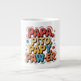 Papa Pito Pappy Pawer Jumbo-Tasse