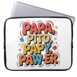 Papa Pito Pappy Pawer Laptopschutzhülle