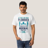 Papa Plombier T-Shirt (Vorne ganz)