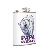 Papa Polar Bear Flachmann (Rechts)