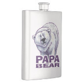 Papa Polar Bear Flachmann (Rechts)