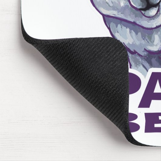 Papa Polar Bear Mousepad (Ecke)