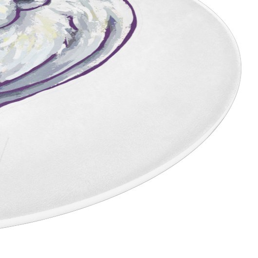 Papa Polar Bear Schneidebrett (Ecke)