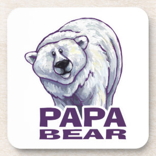 Papa Polar Bear Untersetzer