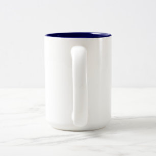 Papa Polar Bear Zweifarbige Tasse