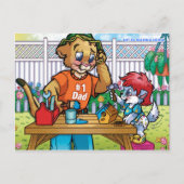 PAPA Postcard Postkarte (Vorderseite)