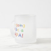 Papa - Primärfarben Mattglastasse (Vorderseite Links)