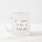 Papa - Primärfarben Mattglastasse (Links)