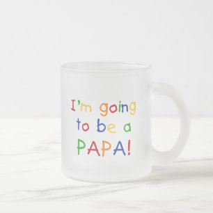 Papa - Primärfarben Mattglastasse