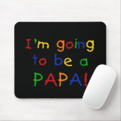 Papa - Primärfarben Mousepad (Mit Mouse)