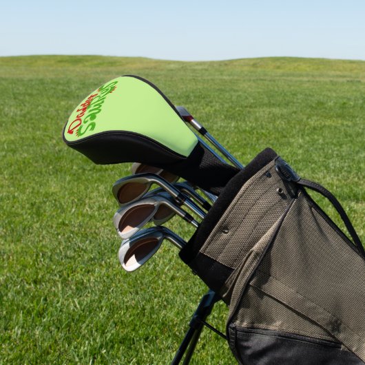 Papa Saurus Dinosaur Golf Headcover (In SItu)