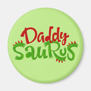 Papa Saurus Dinosaur Magnet