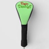 Papa Saurus Golf Headcover (Vorderseite)