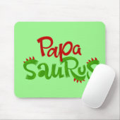Papa Saurus Graphic Mousepad (Mit Mouse)