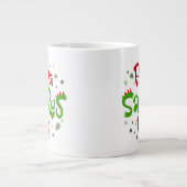 Papa Saurus Rex Jumbo-Tasse (Vorderseite)