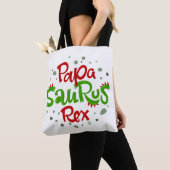 Papa Saurus Rex Tasche (Von Nahem)