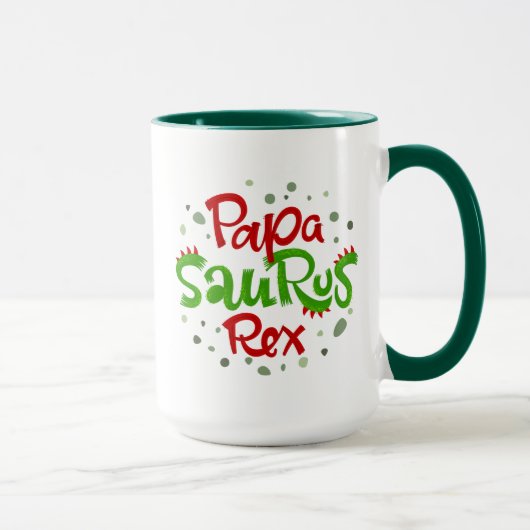 Papa Saurus Rex Tasse (Rechts)