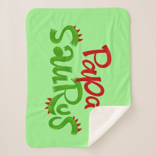 Papa Saurus Sherpadecke (Vorderseite)