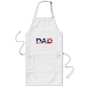 Papa-Schürze Lange Schürze