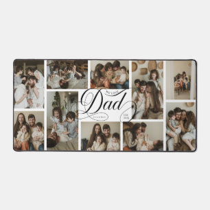 Papa-Script-Typografie 10-Foto-Collage Schreibtischunterlage