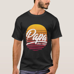 Papa Seit 1982, 39. Geburtstag 39 Jahre als Vater  T-Shirt