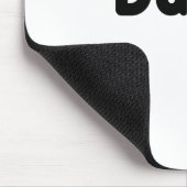 Papa seit 2014. Vatertagsgeschenk Mousepad (Ecke)