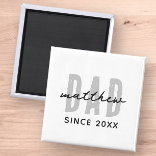 Papa seit 20XX Modern Einfach Sportlich Magnet