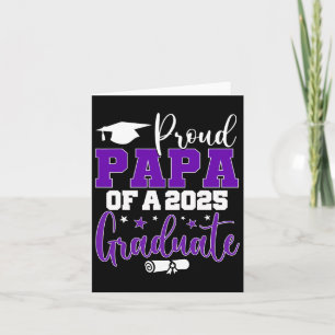 Papa Senior 2025 Proud Papa of a Cl of 2025 Gradua Karte