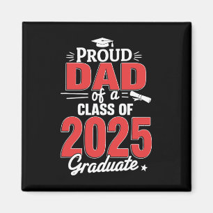 Papa Senior 2025 Stolz Papa eines Cl von 2025 Abso Magnet