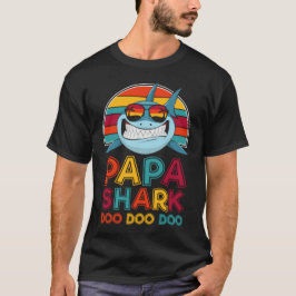 Papa Shark Doo Doo Doo - Vatertag Geschenk T - Shi T-Shirt