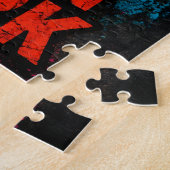 Papa Shark Vatertag Geschenke Puzzle (Seite)