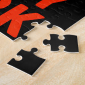 Papa Shark Vatertag Geschenke Puzzle (Seite)