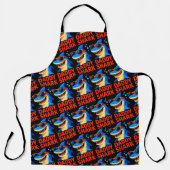Papa Shark Vatertag Geschenke Schürze (Vorderseite)