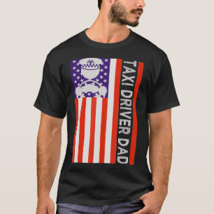 Papa Shirt Tai Fahrer Papi American Flag