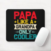 Papa Shirts For Men Grandpa Fathers Day Papa From  Mousepad (Mit Mouse)
