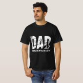Papa-Slogan T-Shirt (Vorne ganz)