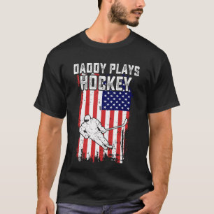 Papa spielt Hockey, Hockey-Vater T-Shirt